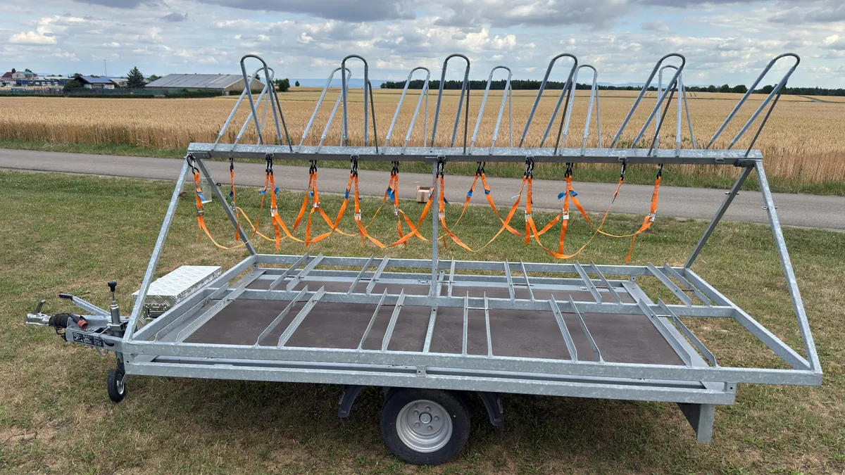 Fahrradanhänger Gesamtansicht